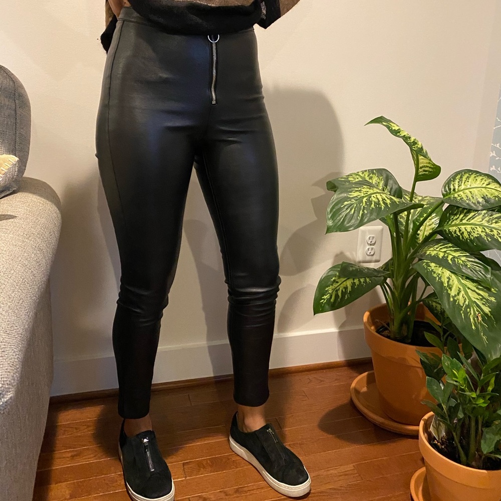Faux Leather Leggings